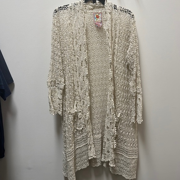 Johnny Was Sweaters - Crochet Cardigan, Johnny Was